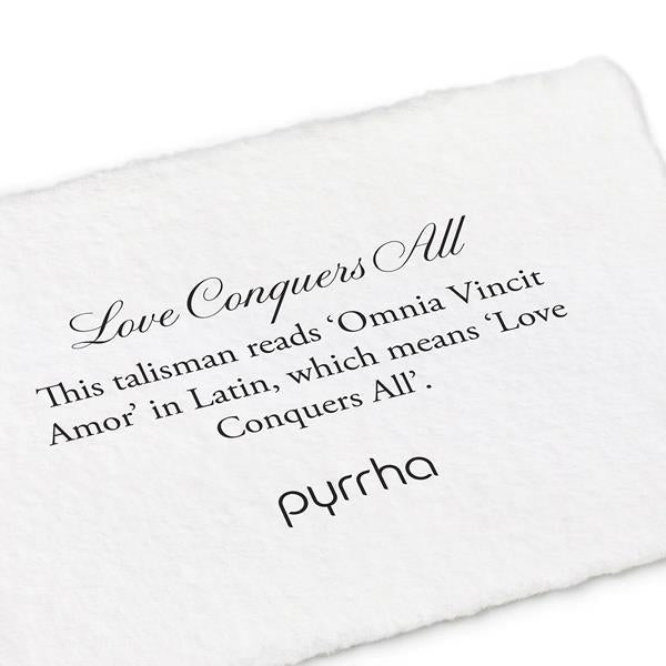 Pyrrha Necklace 'Love Conquers All'