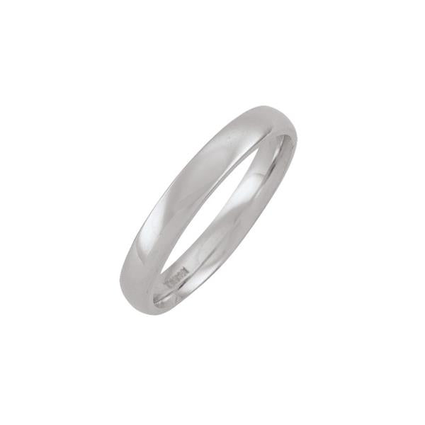 Gold Wedding Band 3mm Size 6.5 (34024)