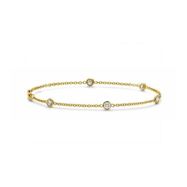 Diamond Station Bracelet .25ct (35127)