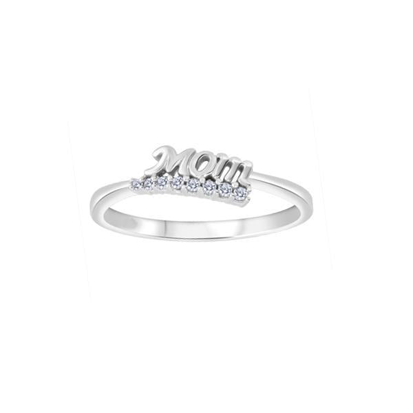 Diamond 'Mom' Ring